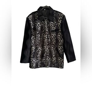 Pronti  collection by phita Leopard / Cheetah print Jacket size M